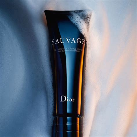 dior nettoyant masque visage|Dior Sauvage Face Cleanser and Mask .